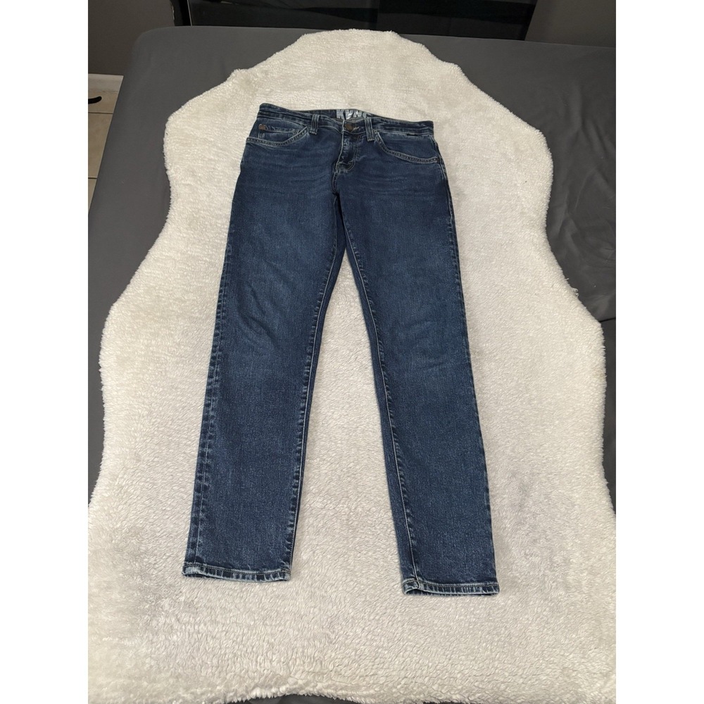 Mavi Premium Men's Skinny Blue Denim Jeans Size 31x30 Pants Stretch‎